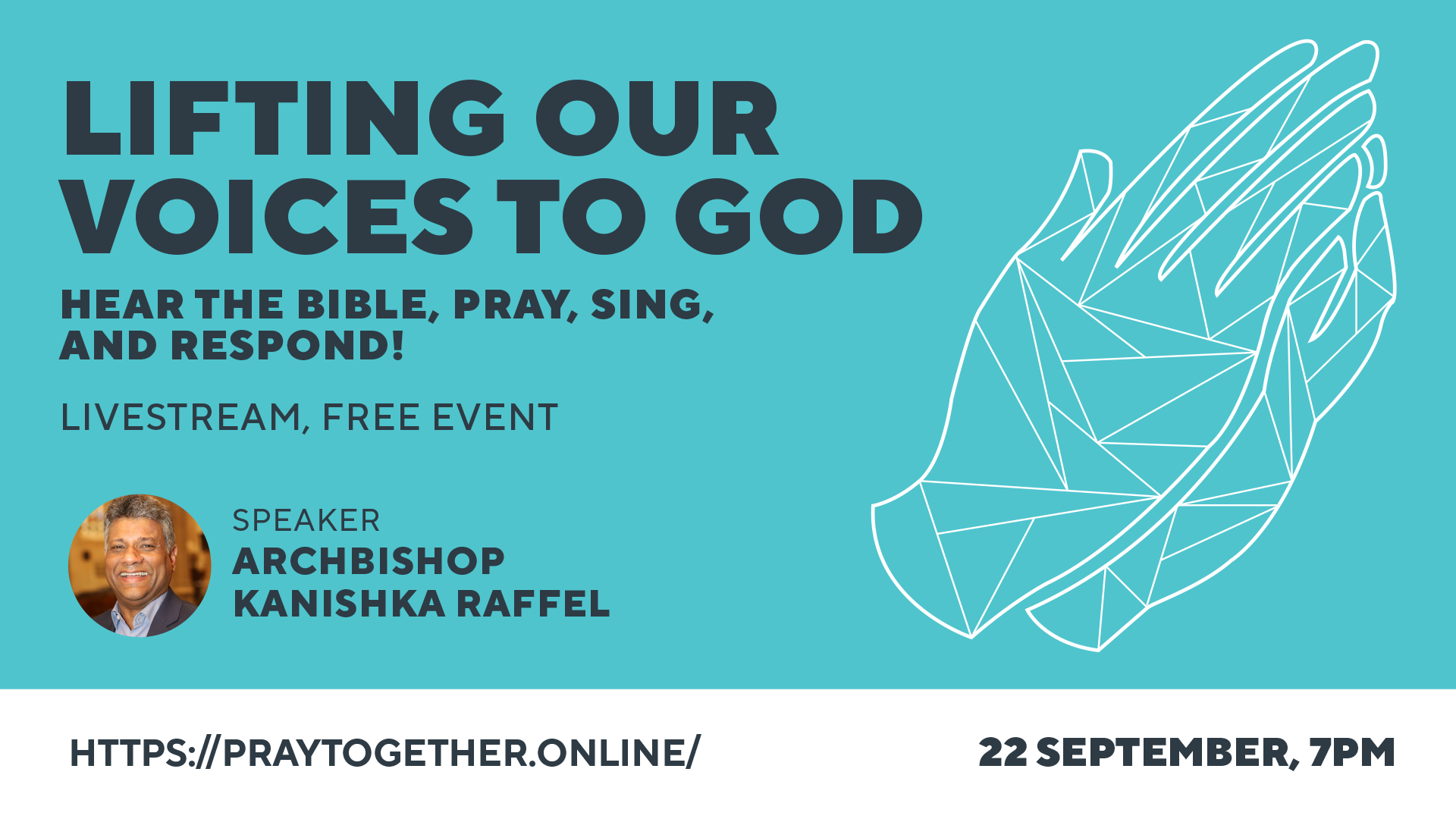 Lifting Our Voices to God - Livestreamed event on 22 September 2021