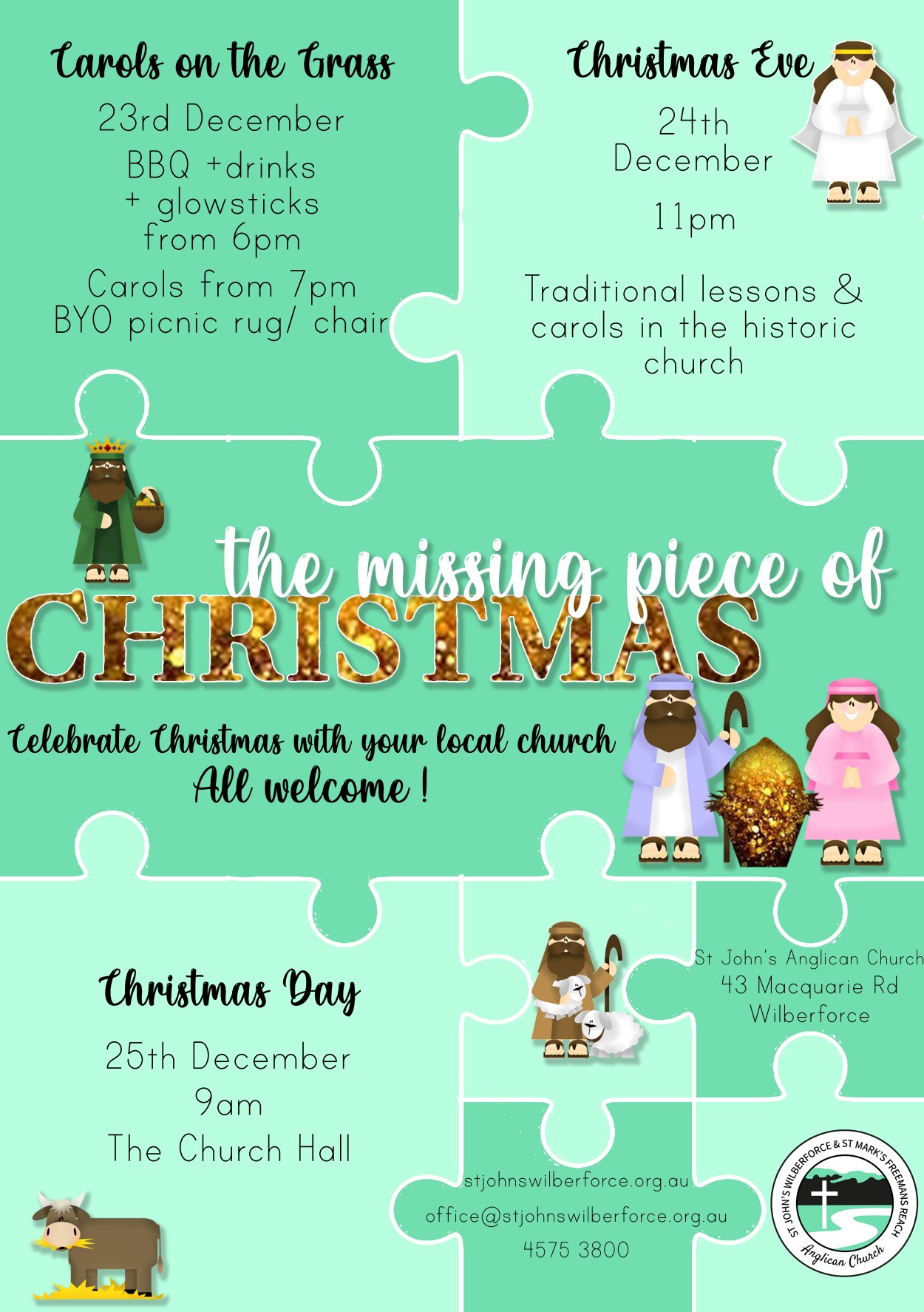 Christmas at St John's Anglican Church, Wilberforce - 2022